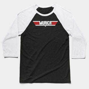 Murica: A Patriotic Aviation Parody For The 4th of July Baseball T-Shirt